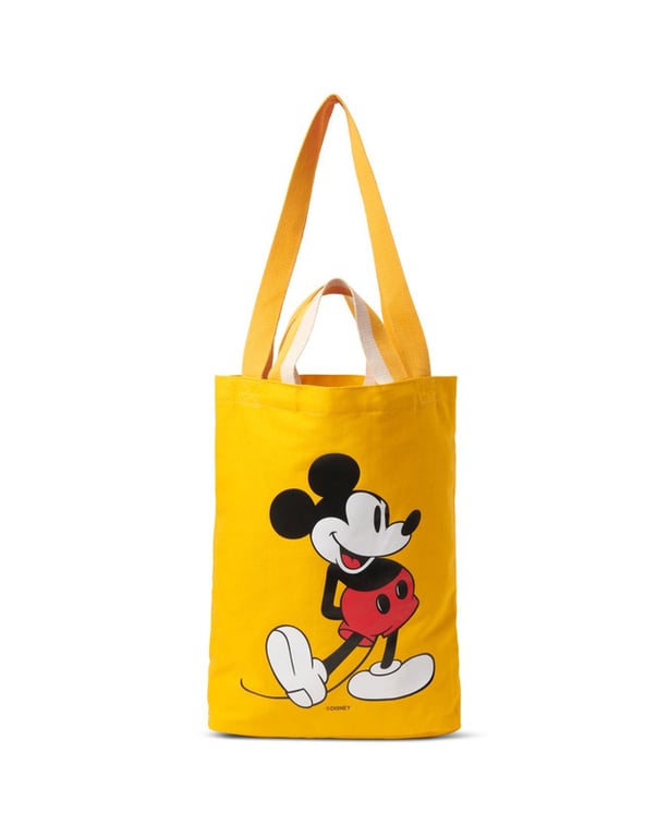

Mickey Mouse Standing Canvas Tote Bag