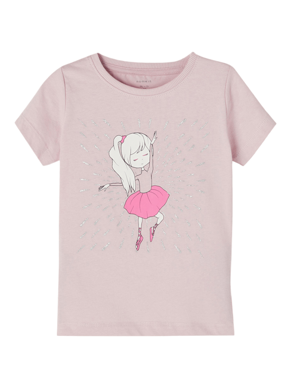 

Girls Ballerina Graphic T-Shirt